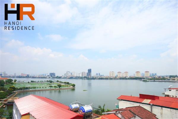 Duplex apartment for rent in Tay Ho, modern & lake view with 3 bedroom