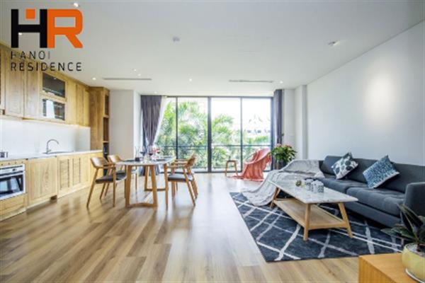 Lake view & Modern design apartment 02 beds on Tu Hoa, Tay Ho dist