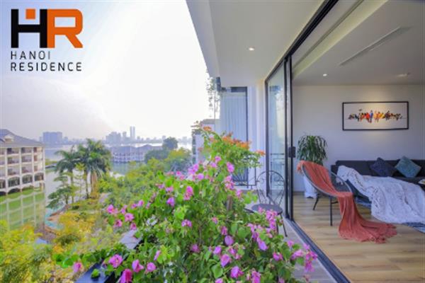 High quality & Lake view 02 beds apartment for rent near Intercontinental hotel