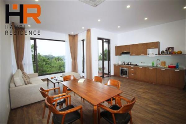 Brand-new 2 bedroom apartment for rent in Dang Thai Mai with balcony