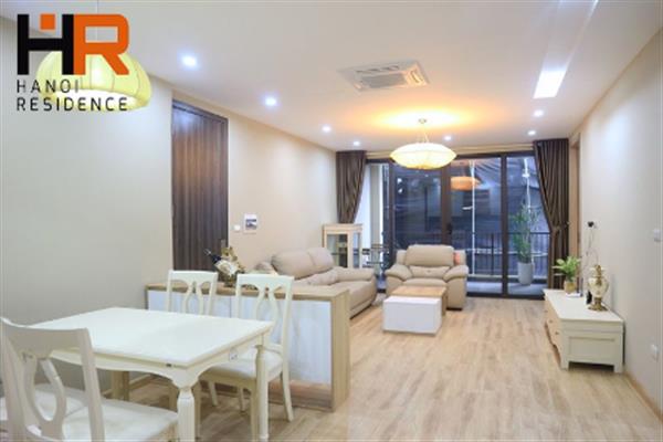 Two bedroom apartment with nice terrace for rent in Tay Ho dist