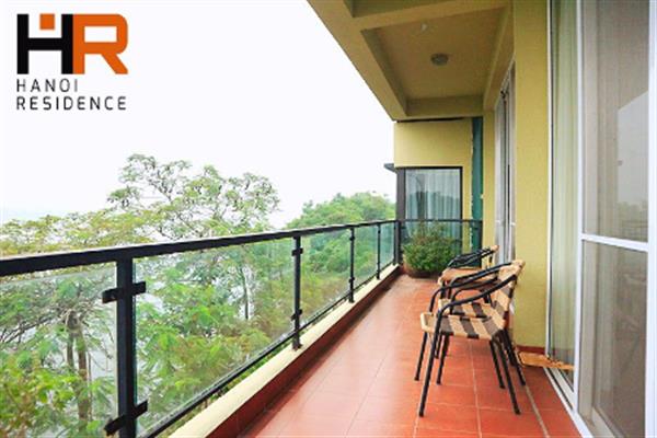 Amazing lake view apartment to rent with balcony, furnished & 3 beds