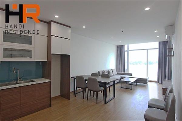 Lakeside apartment with 02 bedroom for rent in Yen Phu village