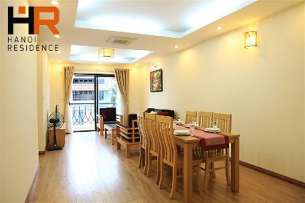 Two bedroom apartment for rent in Tay Ho, balconies with services