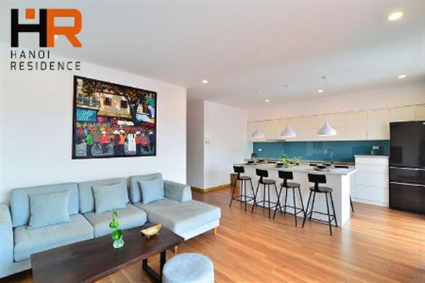Beautiful duplex apartment 03 bedrooms for rent in Xuan Dieu street