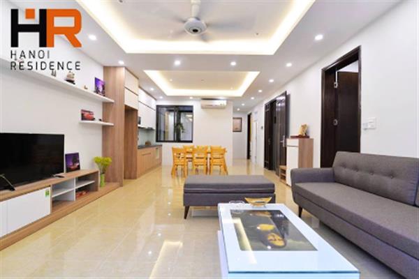 Modern & well furnished apartment 03 beds for rent in Tay Ho district