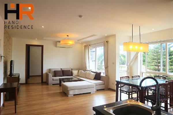 Two bedroom apartment for rent with balcony & quiet location in Tay Ho