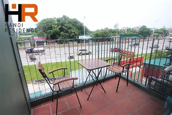 Two bedroom apartment with nice balcony in Tay Ho district