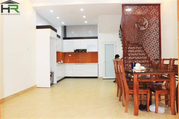 Modern house for rent in Tay Ho with four bedrooms and balconies