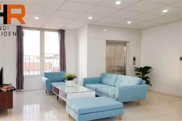Newly 03 beds apartment with furnished & nature light in Au Co street