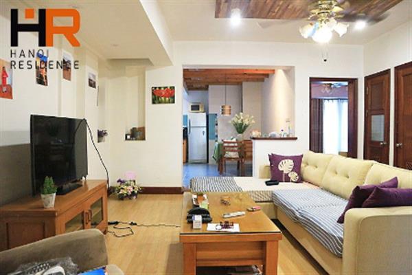 Tay Ho apartment for rent, 02 bedroom, balcony & lake view