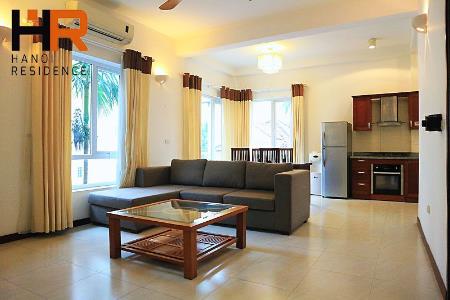Two bedrooms Apartment for rent in Tay Ho with balcony & services