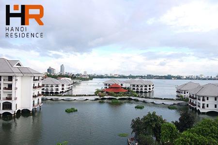 Lake front apartment 01 beds for rent in Nghi Tam village