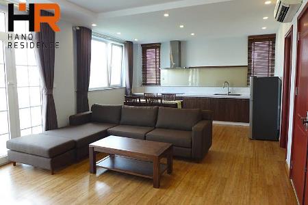 Lake view apartment in Yen Phu, 02 beds, balcony, nature light