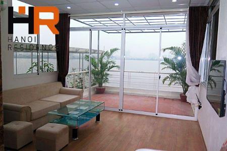 Lake view apartment 01 bed with big balcony in Yen Phu village