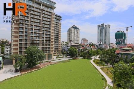 Bright 01 bed apartment with large balcony & nice view for rent in Tay Ho dist