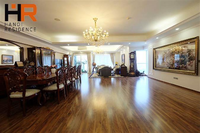Magnificent 04 bedroom apartment with luxurious furnished in L building Ciputra