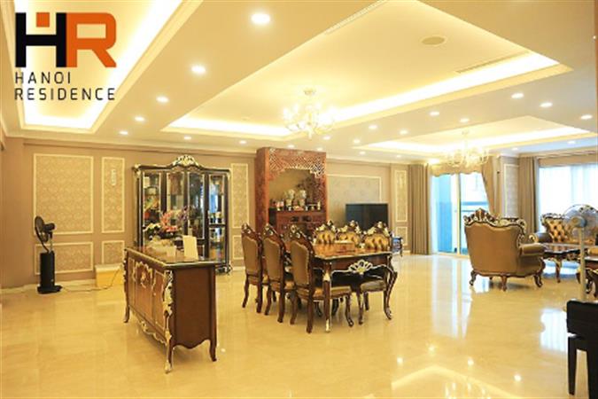 Luxurious Apartment with Royal style furnished, 04 beds in L building Ciputra