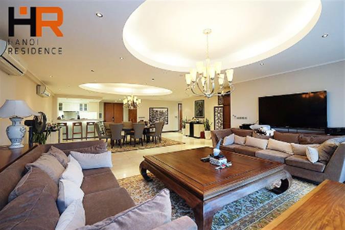 Luxurious apartment in Ciputra, 267 m2, 4 bedroom and modern furniture