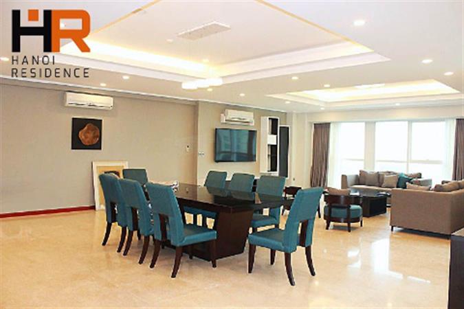 267 m2 apartment for rent in Ciputra Hanoi, L building, 4 bedrooms