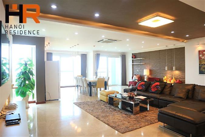 Luxurios apartment with 267 m2 for rent in Ciputra Hanoi, 4 bedrooms