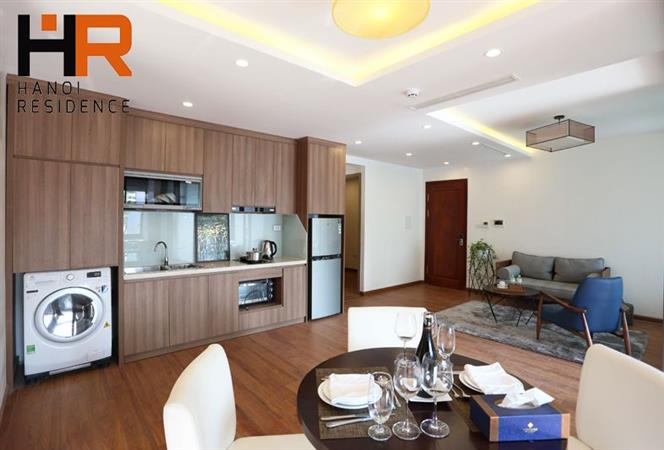 Lake view one bedroom apartment for rent on Quang Khanh st
