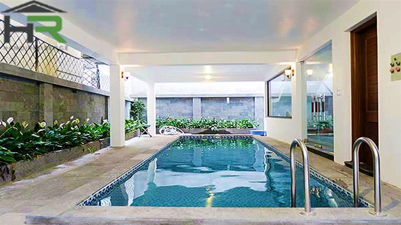 Swimming Pool 5 Bedroom House with Gorgeous Design for rent in Tay Ho 