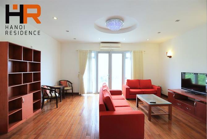 Two bedroom apartment for rent in Dang Thai Mai with balcony & service