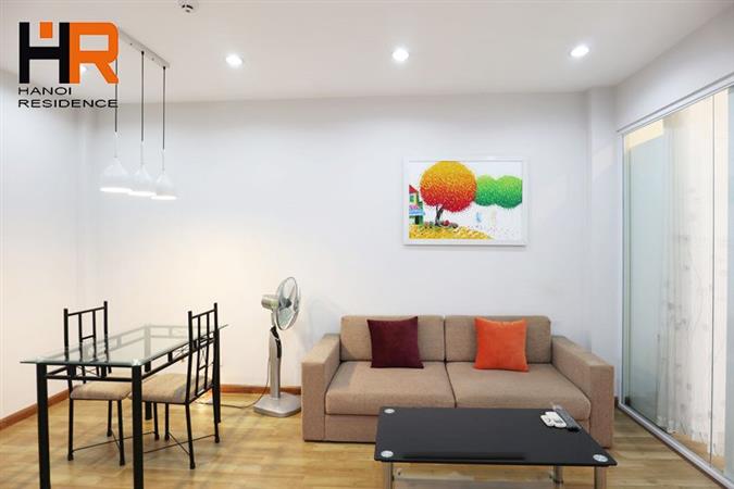 Lovely 1 bedroom serviced apartment with full furniture for rent in Ba Dinh 