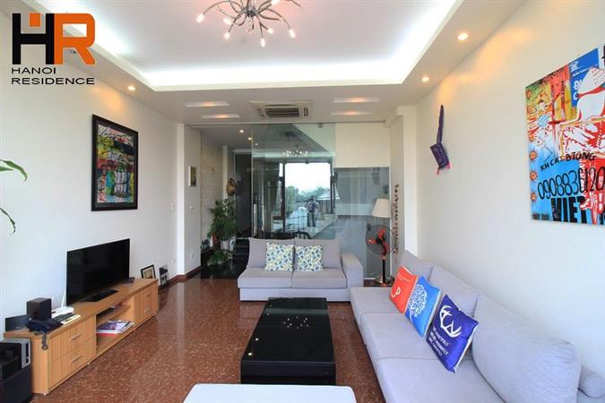 Fully furnished 4 bedrooms house for rent in Tay Ho district 