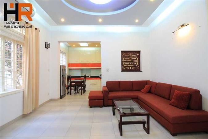 Lovely 02-bedroom house with full furniture for rent on Tay Ho street 