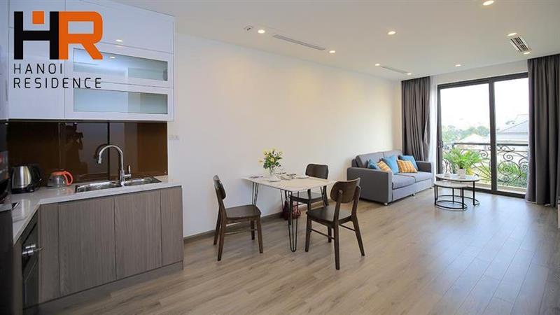 Lake view two beds apartment with nice furnished in Tu Hoa st