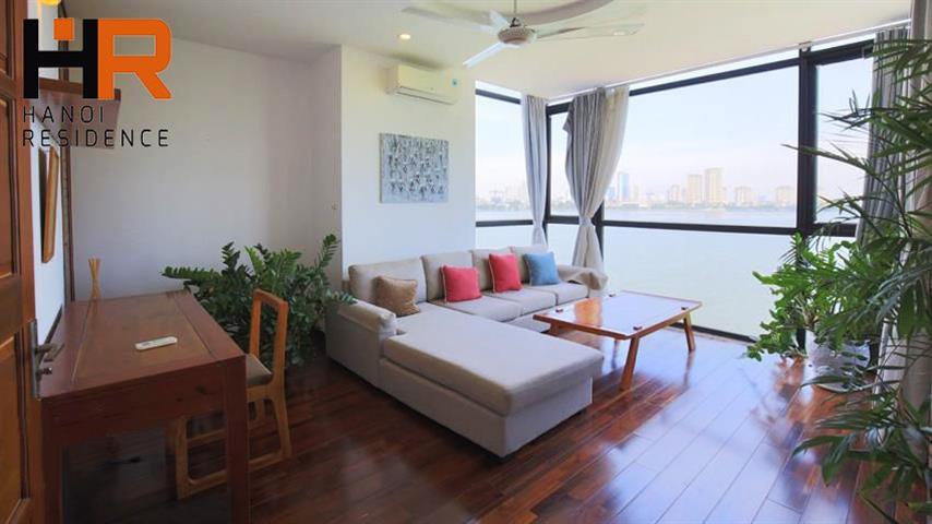 Great view apartment 02 bedrooms in Tay Ho, with fully furnished