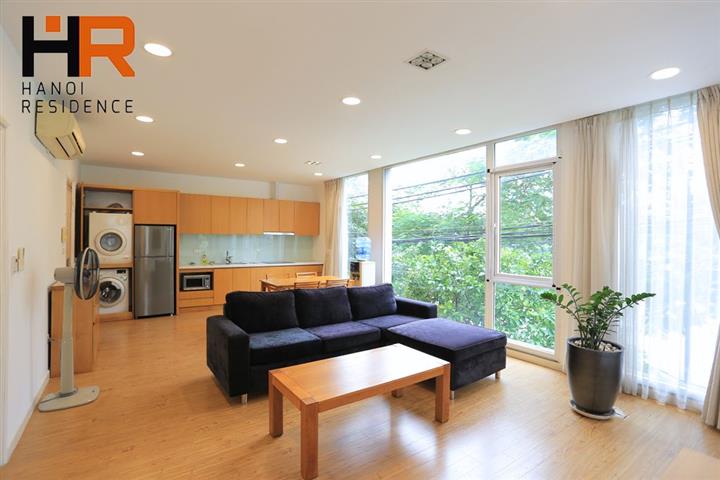Beautiful serviced apartment 02 beds with nice roof terrace in Tay Ho dist