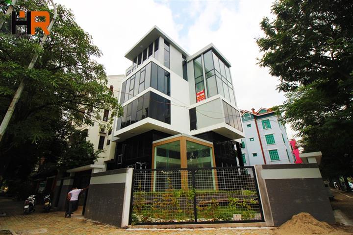 Charming unfurnished office villa for rent in Vuon Dao Villas, near Ciputra