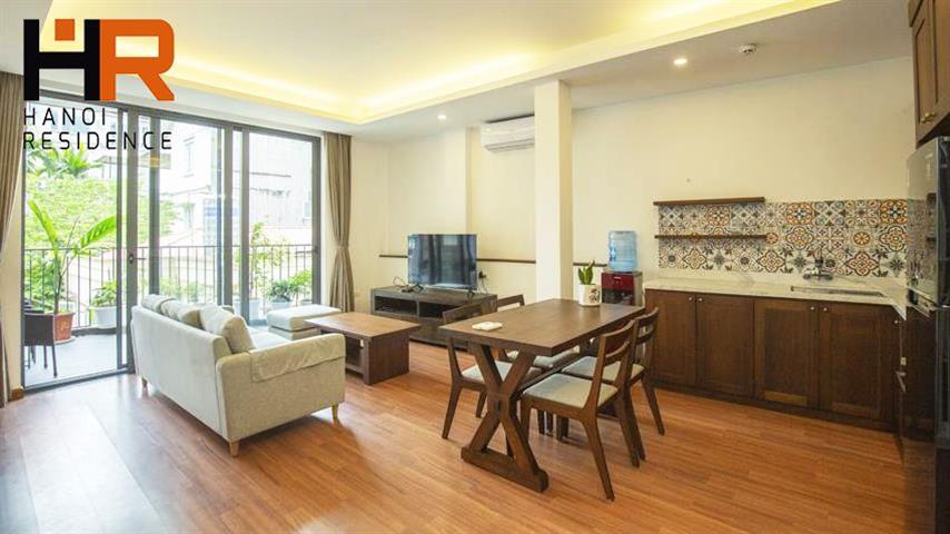 Two bedroom apartment with modern furnished & balocny on Quang Khanh st