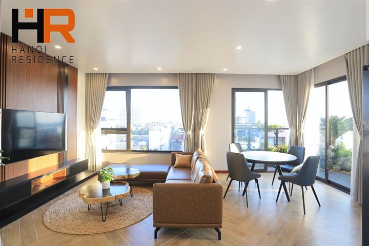 Top floor & Lake view one bedroom apartment in Tay Ho dist