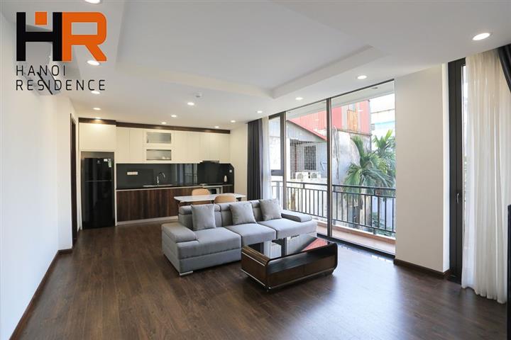 Brand-new apartment one bedroom with larger balcony & green view in Tay Ho dist