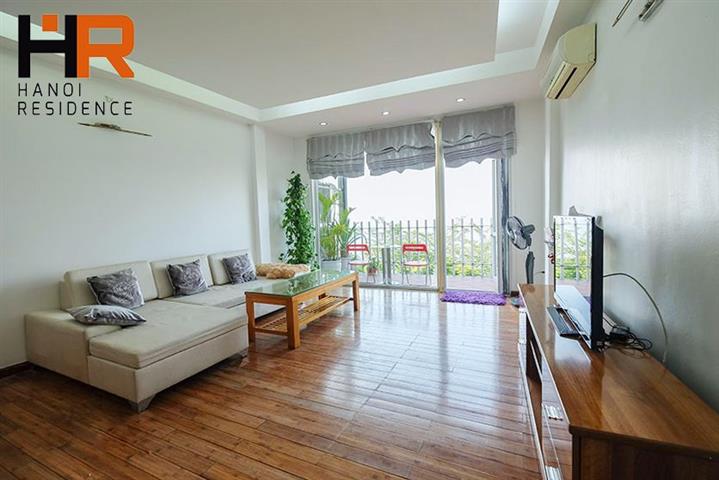 Lake view one bedroom apartment for rent on Vu Mien, Tay Ho dist