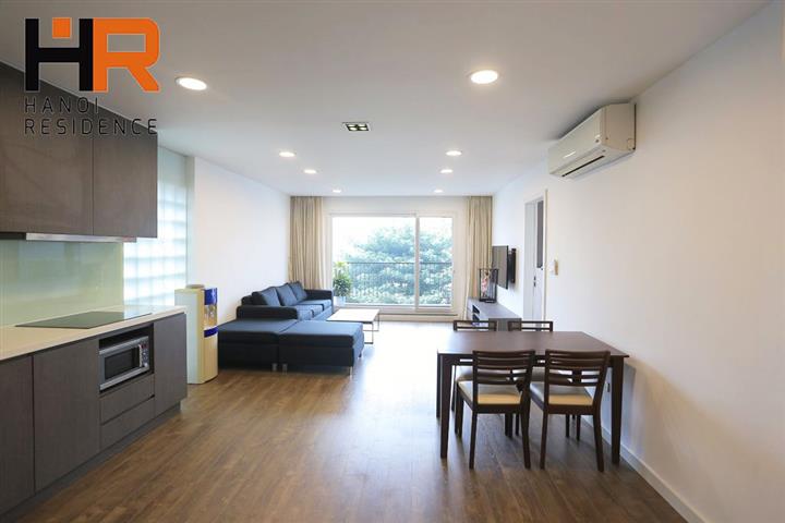 Modern furnishing 02 beds serviced apartment for rent on To Ngoc Van st