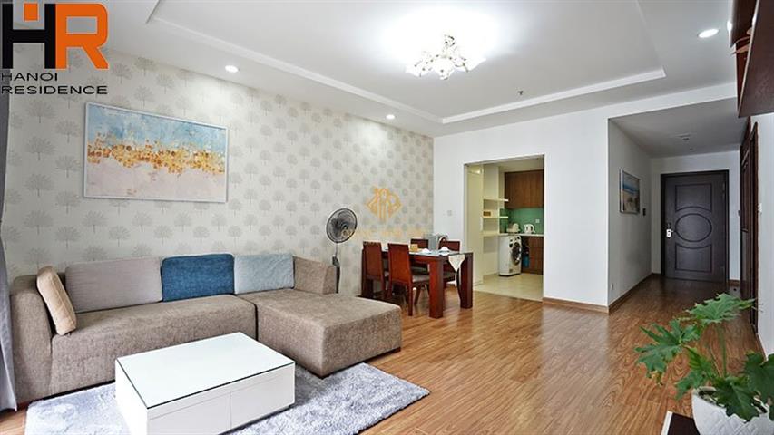 High floor 2 bedroom apartment for rent with full furniture, city view and high quality service 