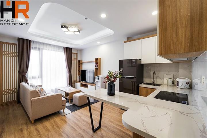 Brand new 1 bedroom apartment for rent in Kim Ma, Ba Dinh, fully furnished, high quality service