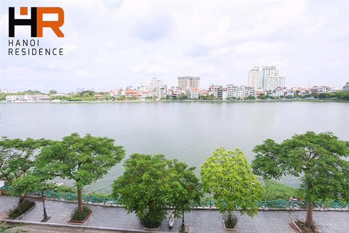 Duplex apartment 02 beds with nice balcony & lake view in Tay Ho dist
