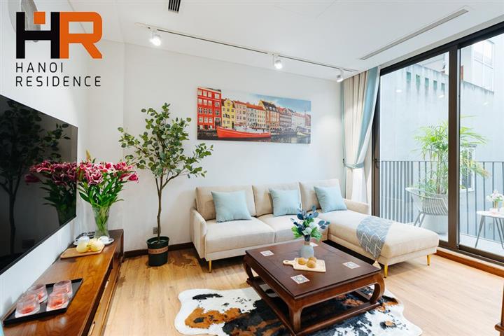 Beautiful two bedroom apartment with modern furnished in Tay Ho dist