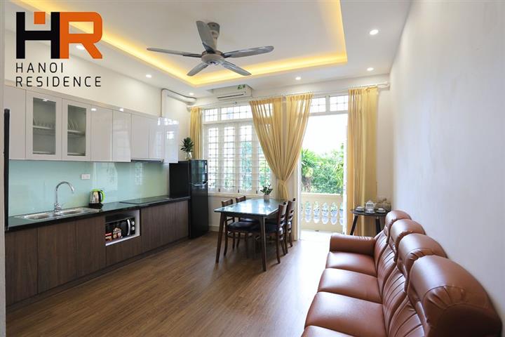 Good price one bedroom apartment with balcony & nature light on Dang Thai Mai st