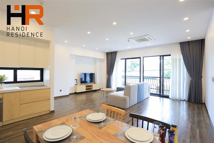 Spacious two beds apartment for rent in quiet lane of Tay Ho dist
