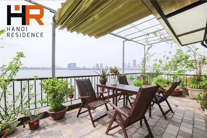 Top floor & Lake view apartment with big balcony on Quang Khanh st