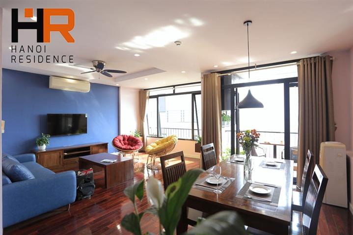 Duplex 03 beds apartment for rent on To Ngoc Van, Tay Ho dist