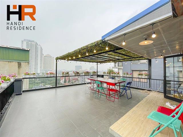 Brand-new one bedroom apartment with nice terrace in Tay Ho dist