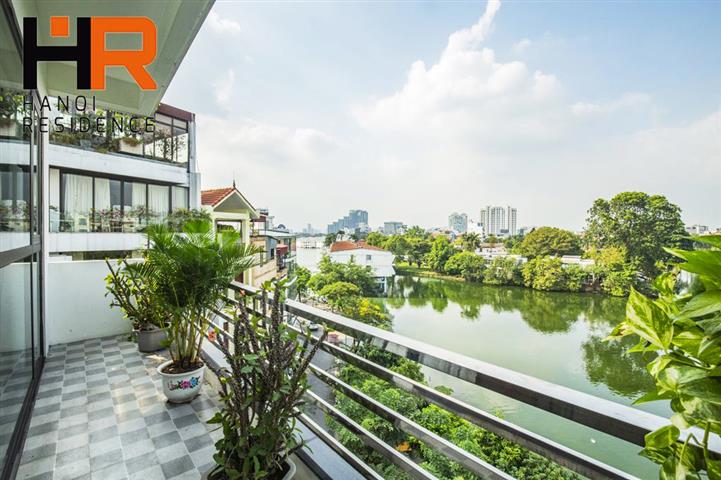 Brand-new apartment 02 beds with big balcony & lake view on Vu Mien st